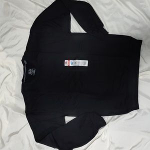 Fruit of the Loom Size Small Mens Crew Neck Sweatshirt Warm Pullover Black